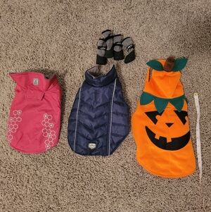 Xs Dog Clothing Lot 8-10in Back Length